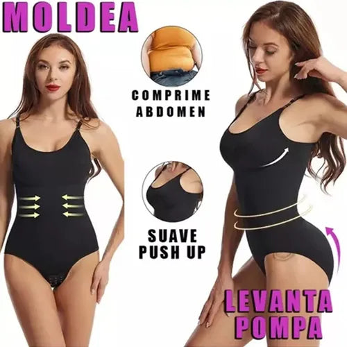 BODY ADELGAZANTE CON TIRANTES