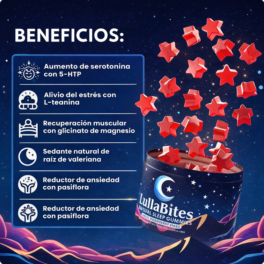 GOMITAS PARA DORMIR - LULLABITES