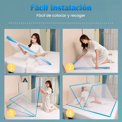 TOLDILLO MOSQUITERO PLEGABLE – PROTECCIÓN TOTAL CONTRA MOSQUITOS