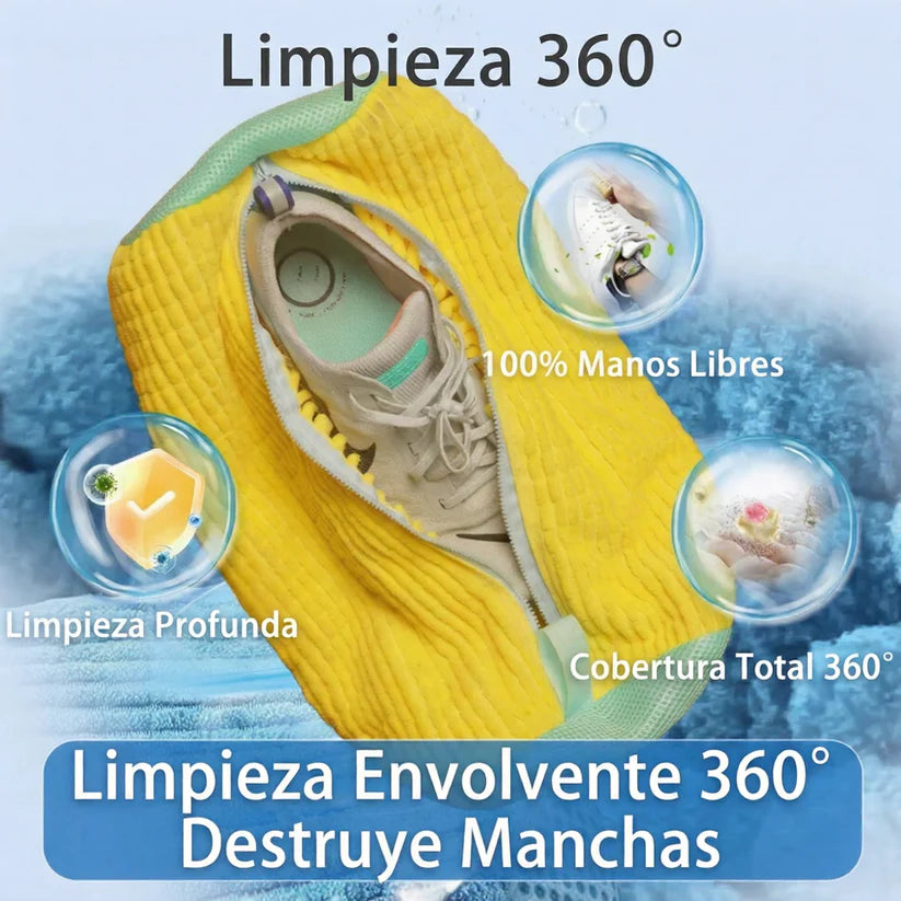 BOLSA PROTECTORA PARA LAVAR ZAPATOS EN LAVADORA