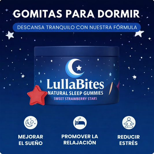 GOMITAS PARA DORMIR - LULLABITES