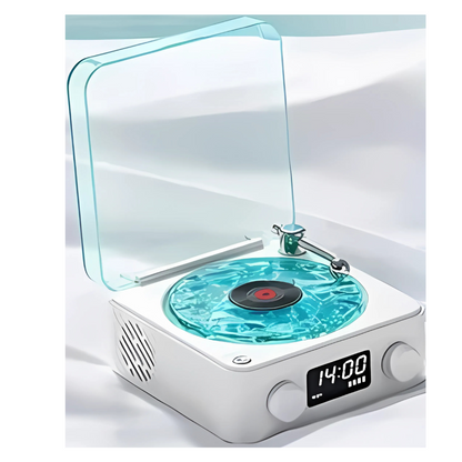 PARLANTE BLUETOOTH RETRO ESTILO TOCADISCOS