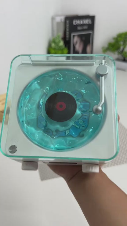 PARLANTE BLUETOOTH RETRO ESTILO TOCADISCOS